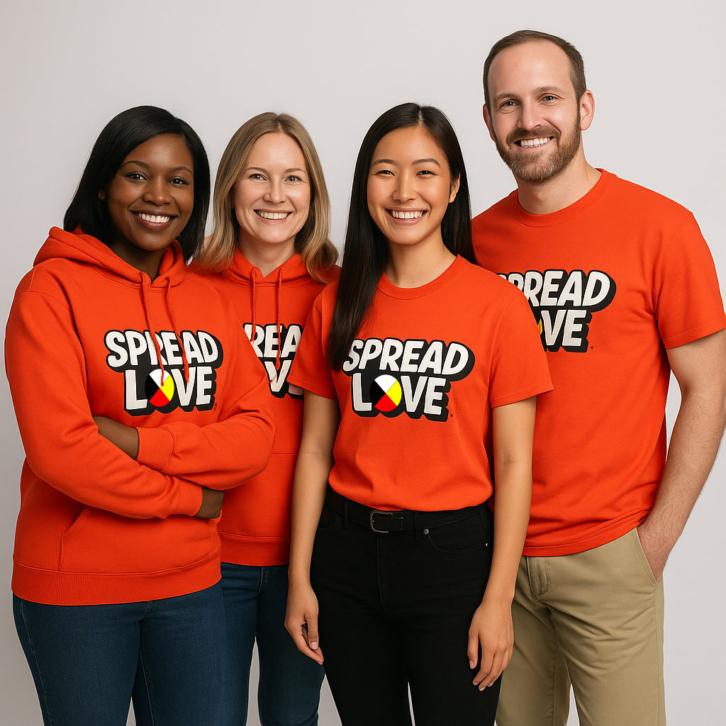 Spread Love unisex Indigenous Tee