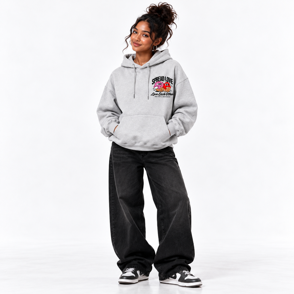 Spread Love™️ | Peace & Love Hoodie