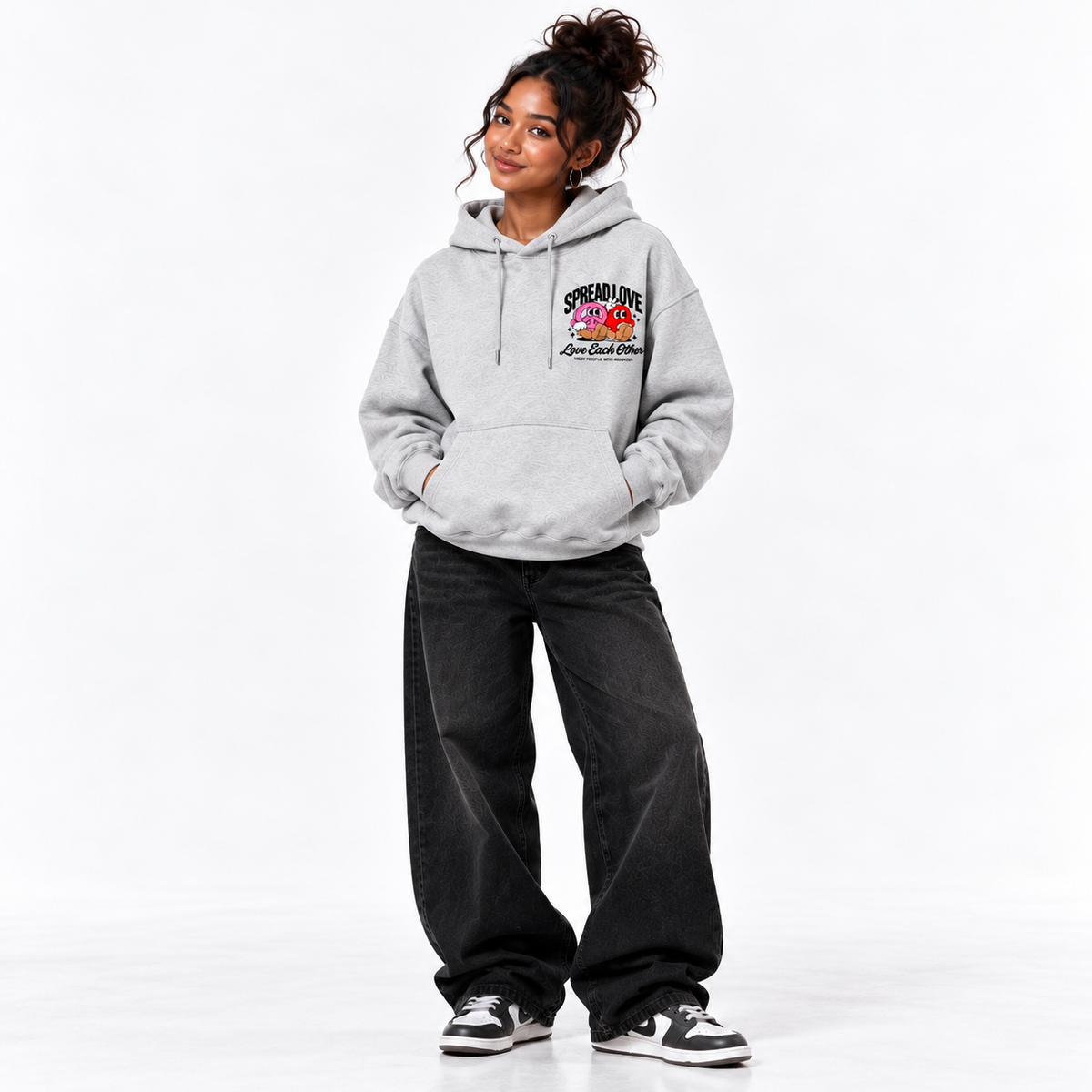 Spread Love™️ | Peace & Love Hoodie