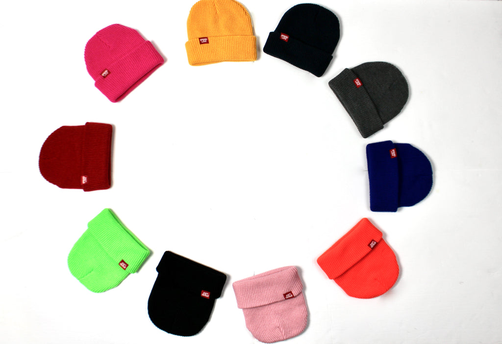 Spread Love Ribbed Knit Beanie
