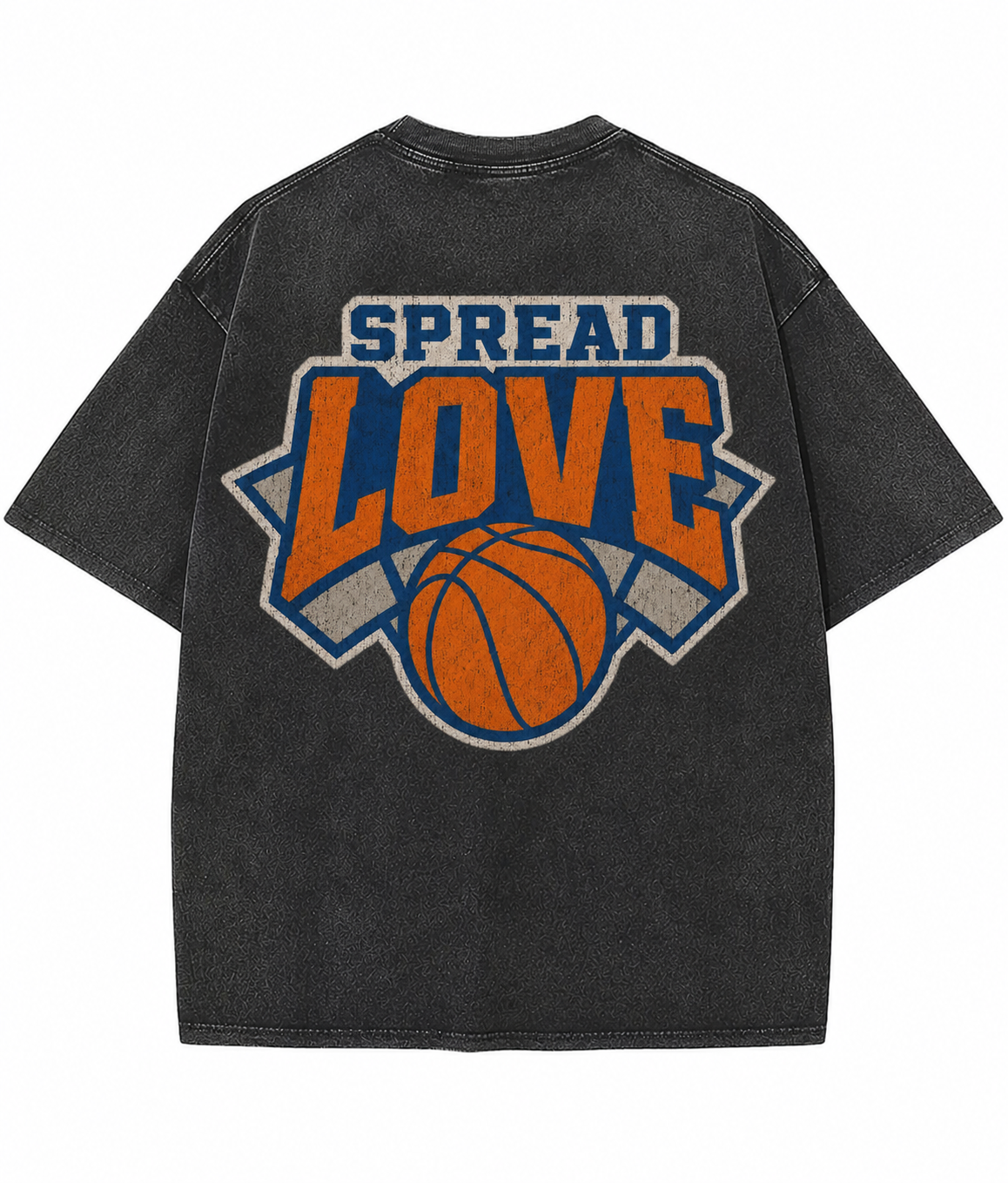Spread Love™️ Oversize Vintage Basketball Tee (Pre-order June 14-21)