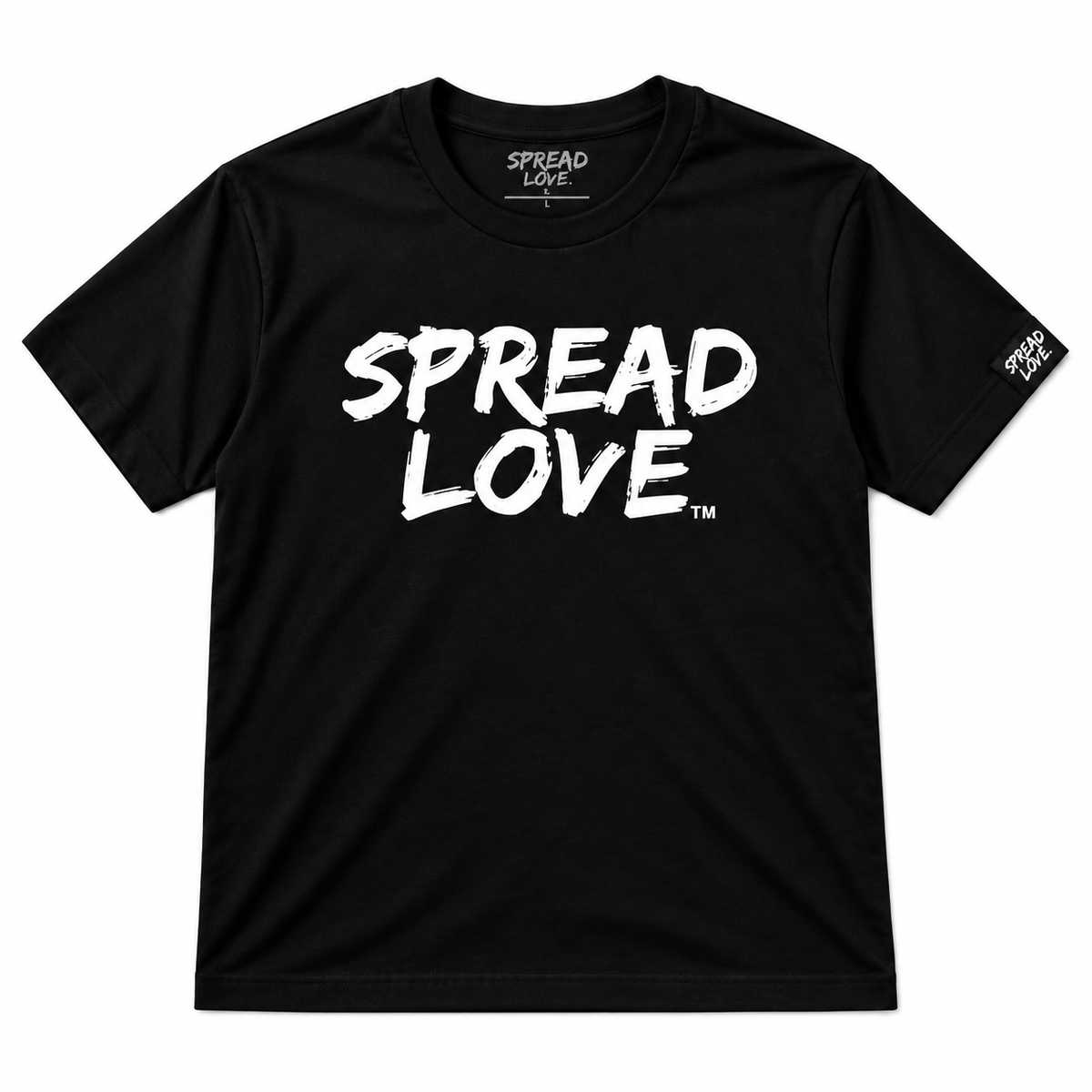 Spread Love Unisex Tee - Black