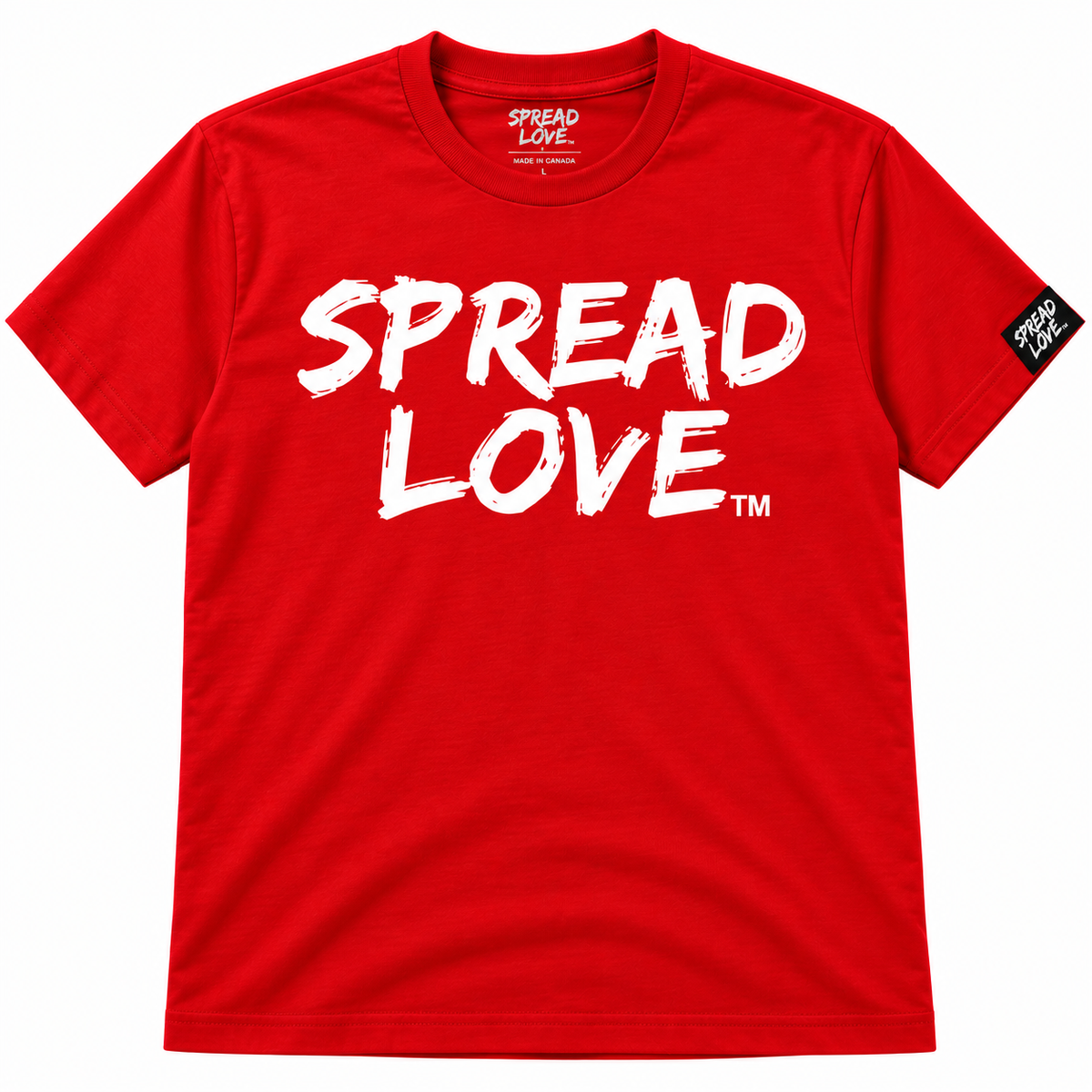 Spread Love Unisex Tee - Red