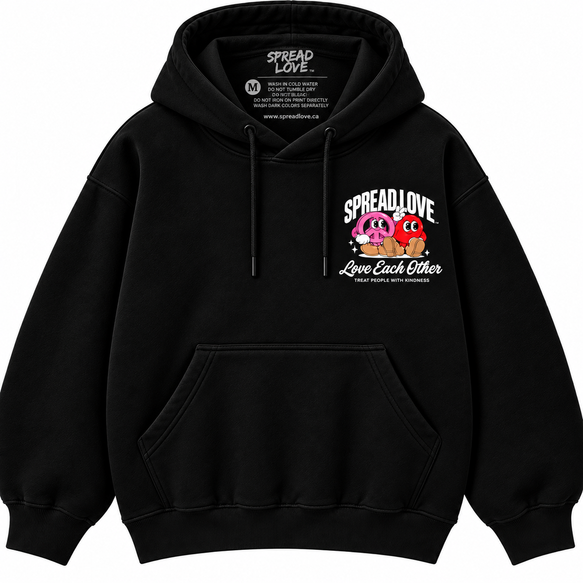 Spread Love™️ | Peace & Love Hoodie