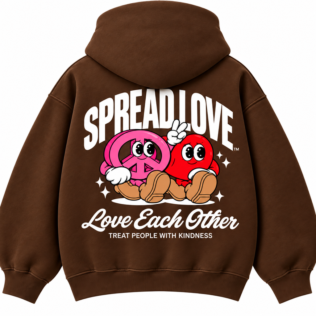 Spread Love™️| Peace & Love Hoodie