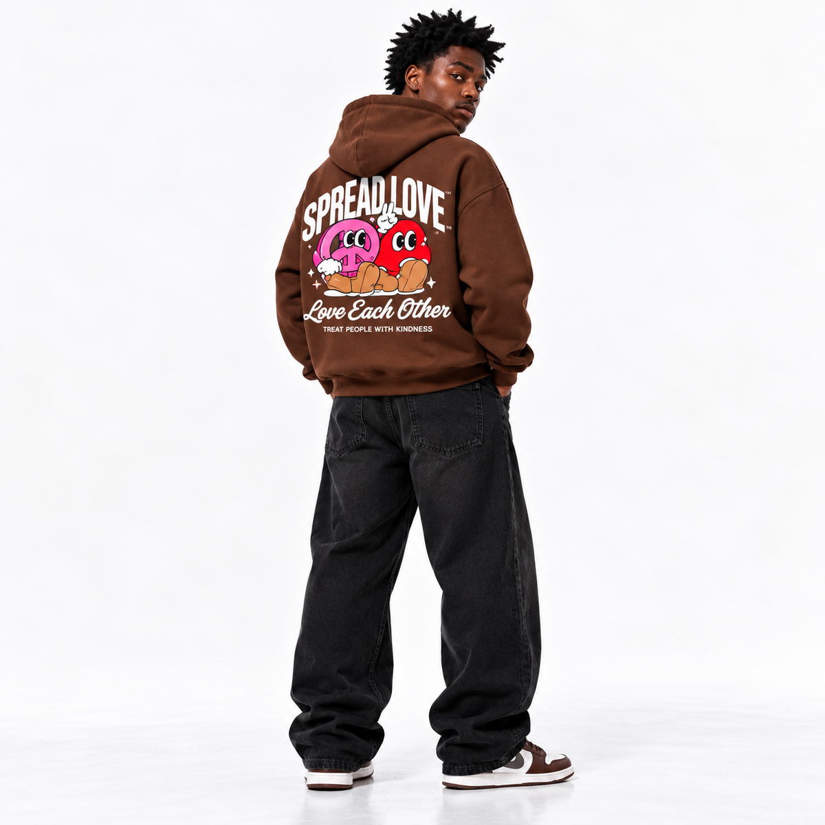 Spread Love™️| Peace & Love Hoodie