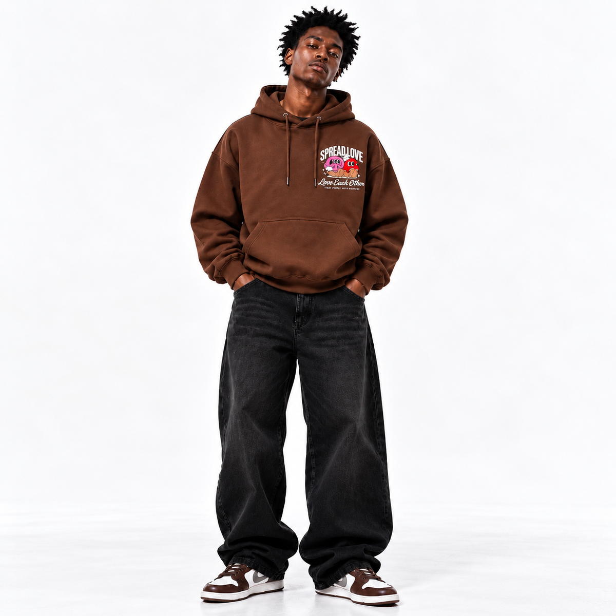 Spread Love™️| Peace & Love Hoodie