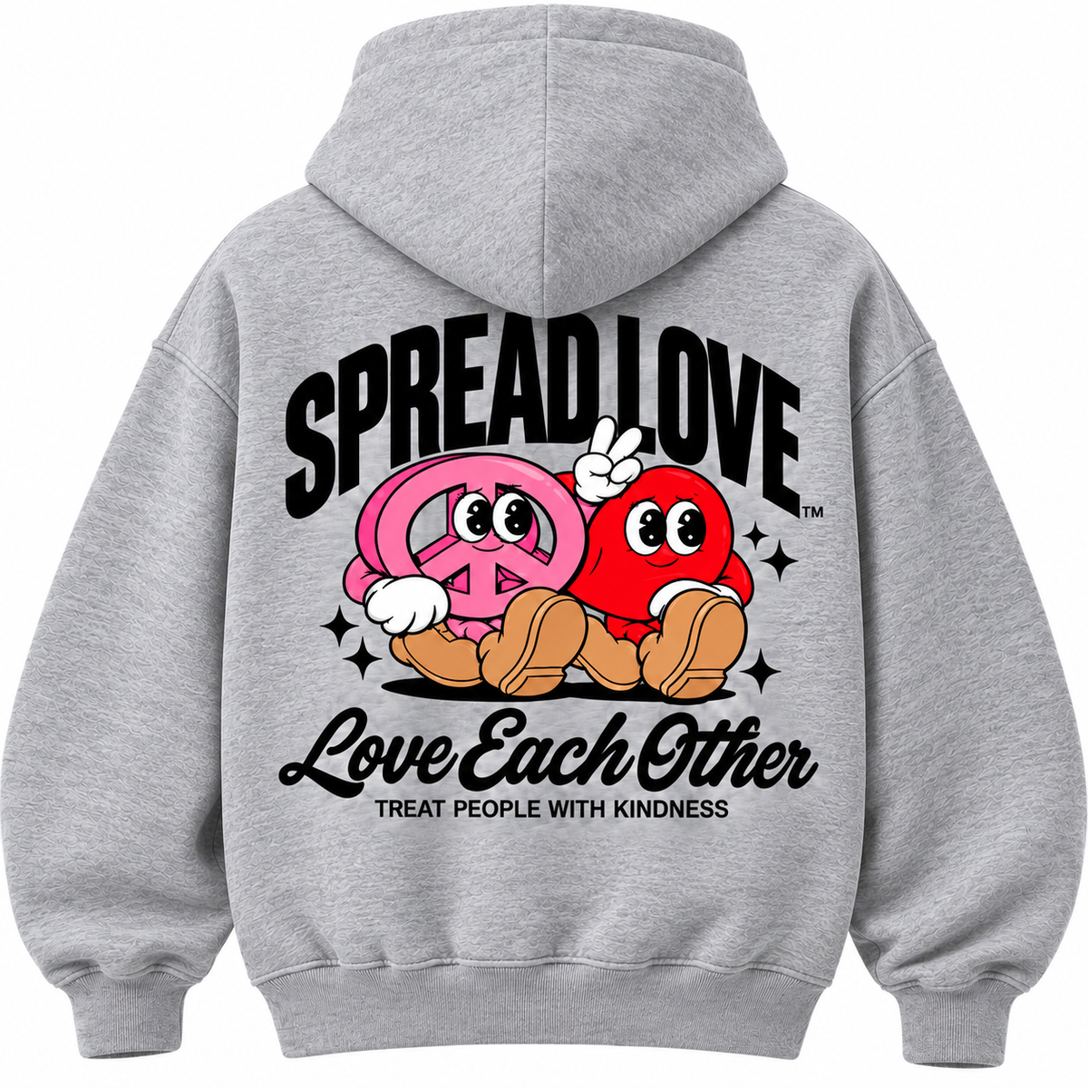 Spread Love™️ | Peace & Love Hoodie