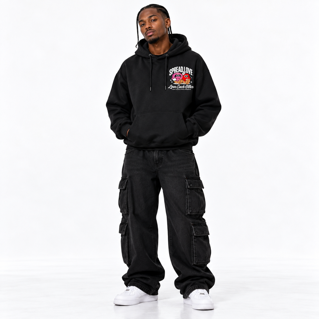 Spread Love™️ | Peace & Love Hoodie