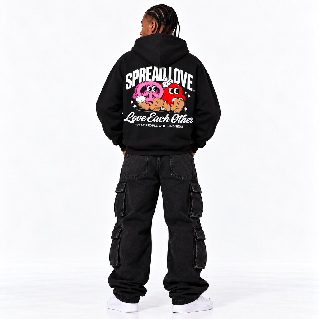 Spread Love™️ | Peace & Love Hoodie