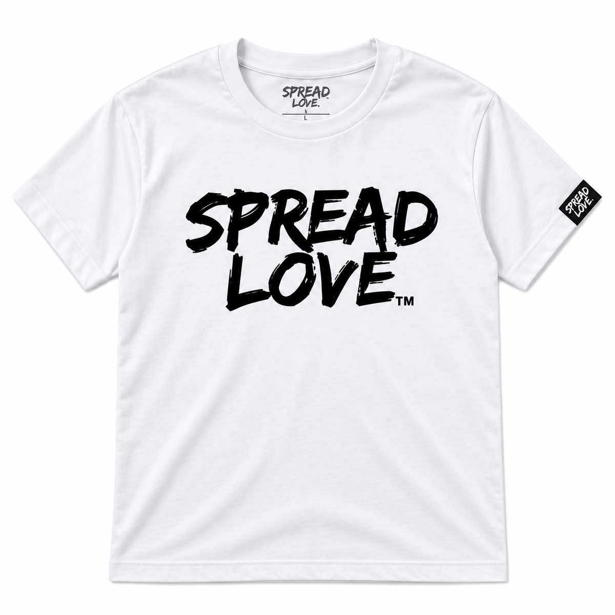 Spread Love Unisex Tee - White