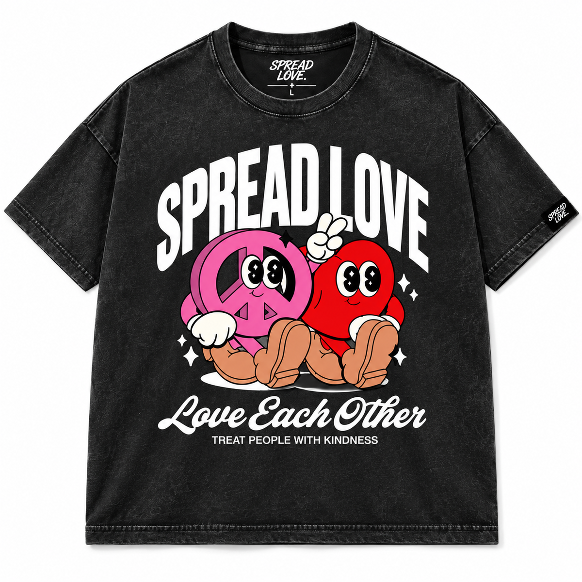 SL - Peace & Love Oversize Tee (Limited Edition)