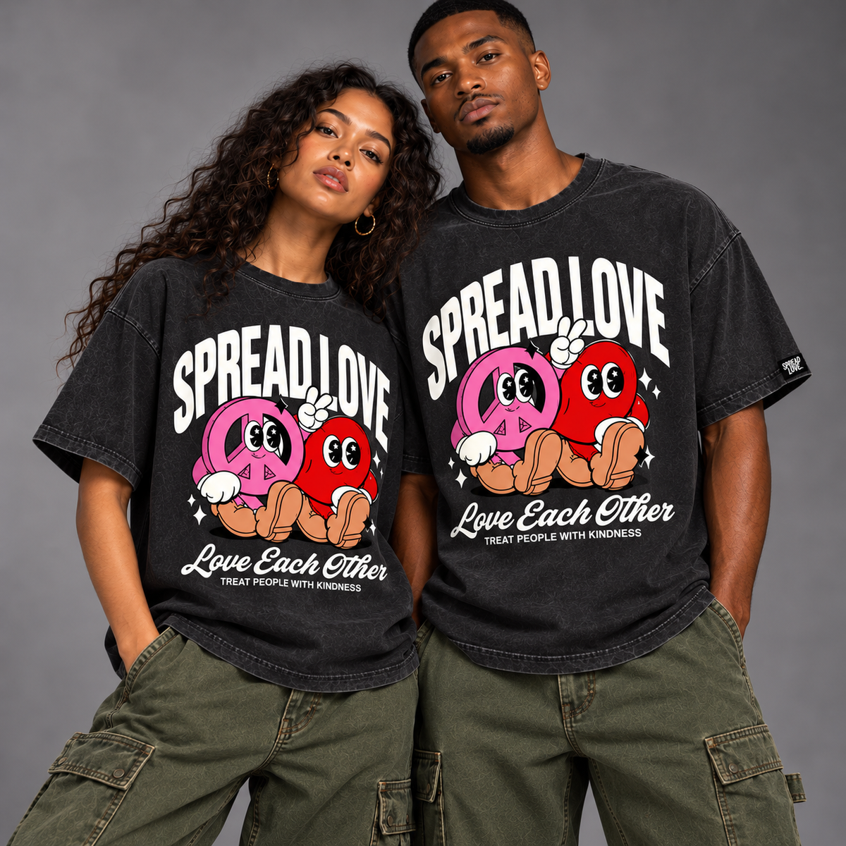 SL - Peace & Love Oversize Tee (Limited Edition)