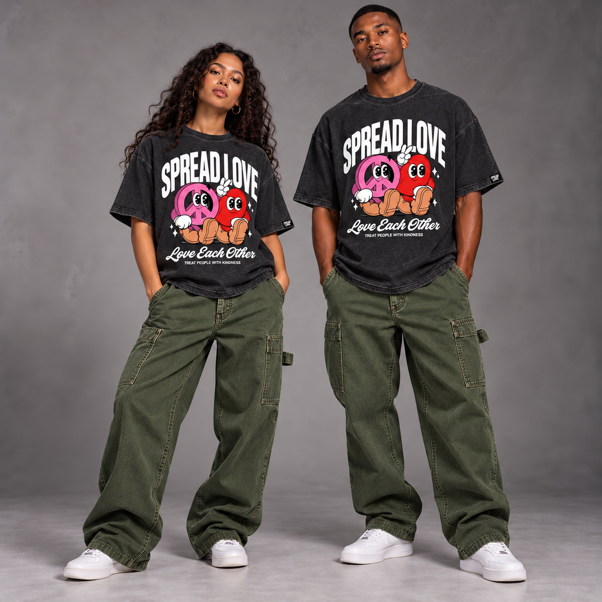 SL - Peace & Love Oversize Tee (Limited Edition)