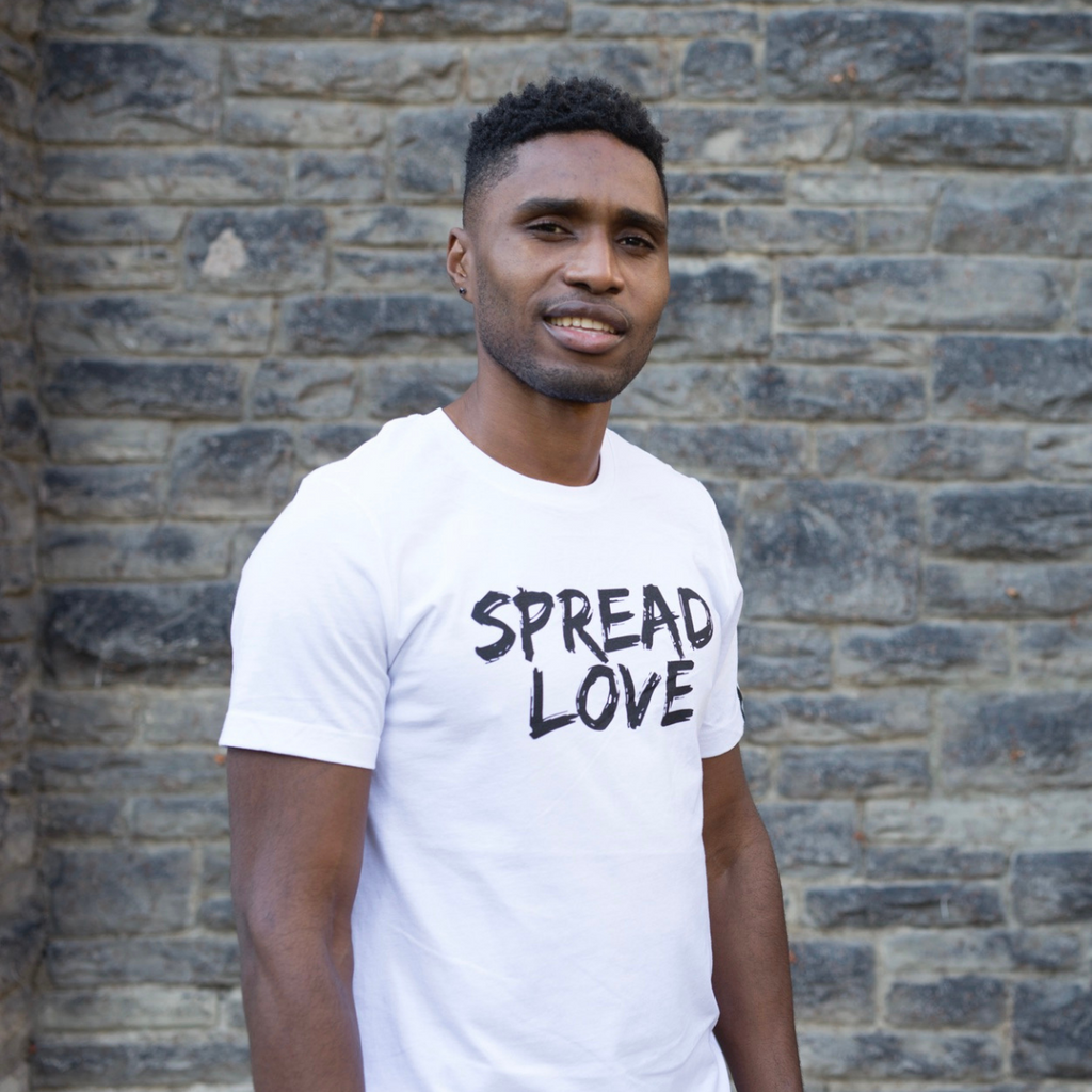 Spread Love Unisex Tee - White
