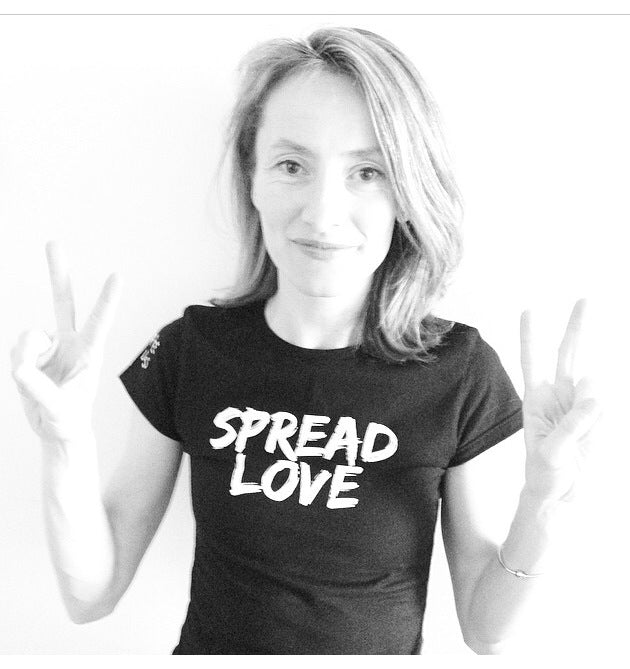 Spread Love Unisex Tee - Black