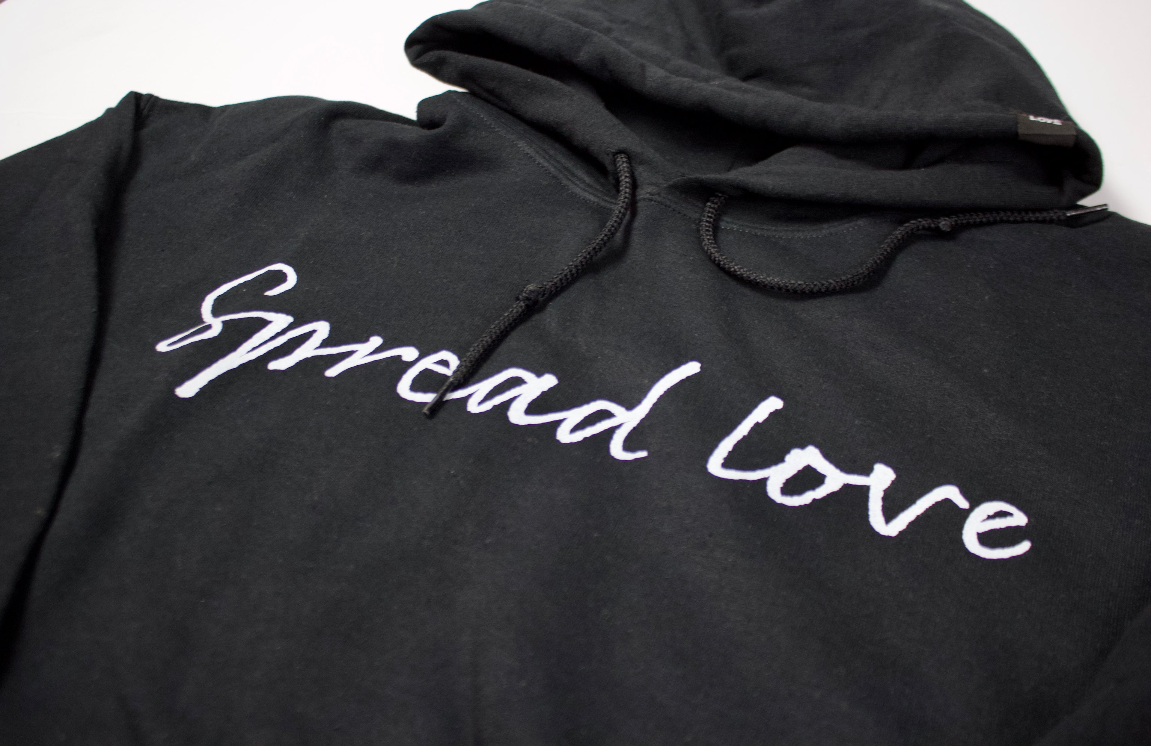 Spread Love Cursive Hoodie