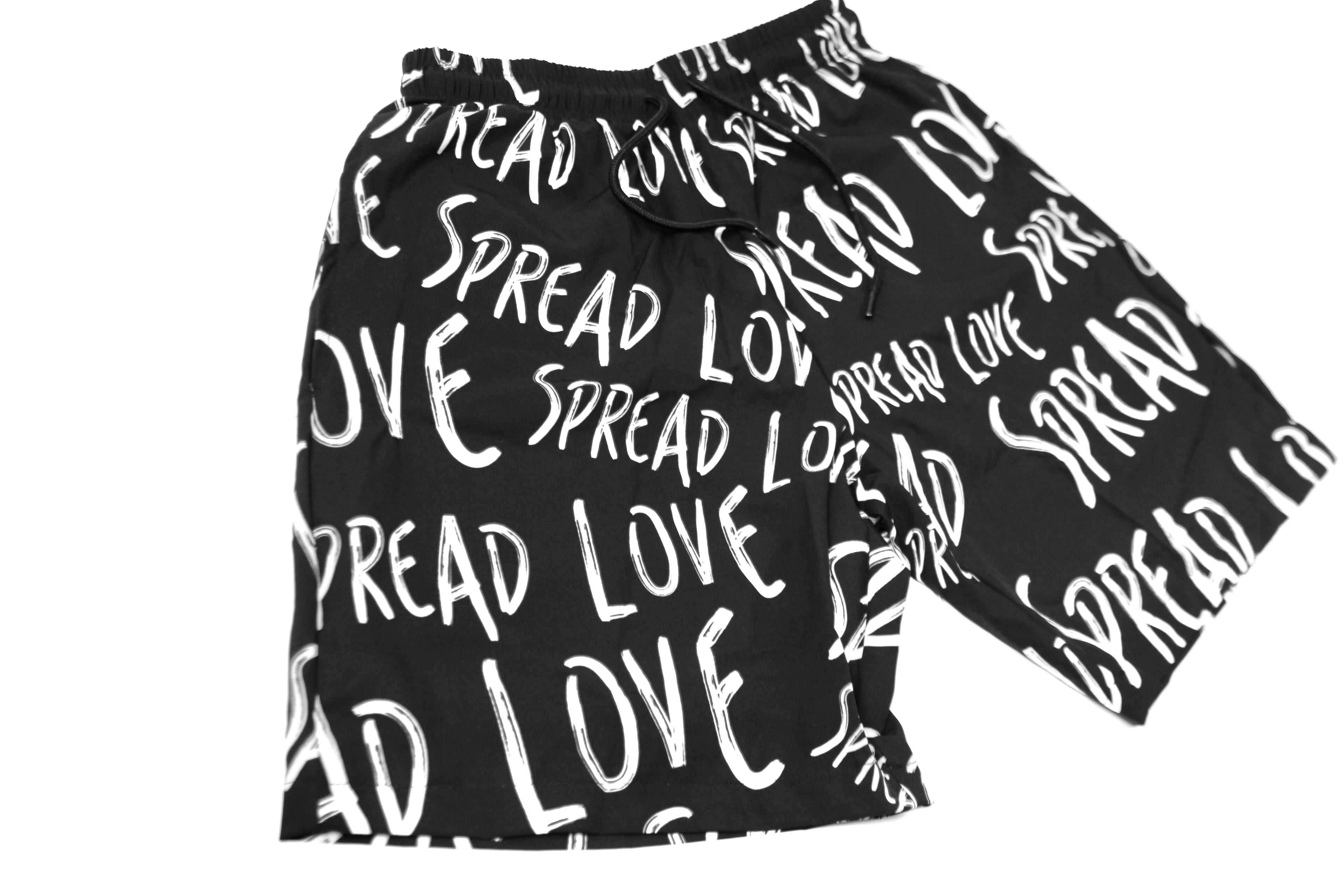 Spread Love - Unisex Swim Shorts