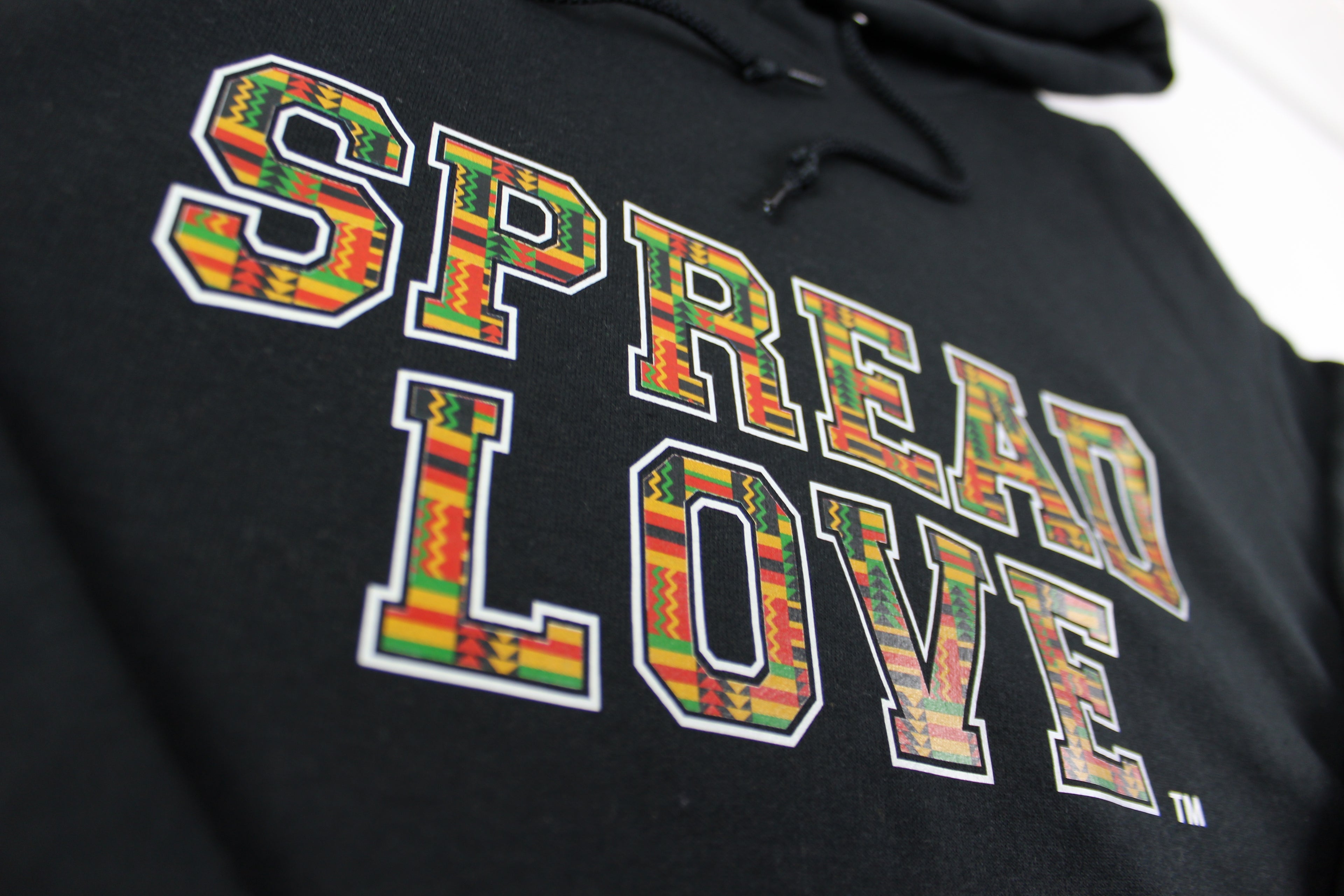 Spread Love Black History Month Hoodie (Black)
