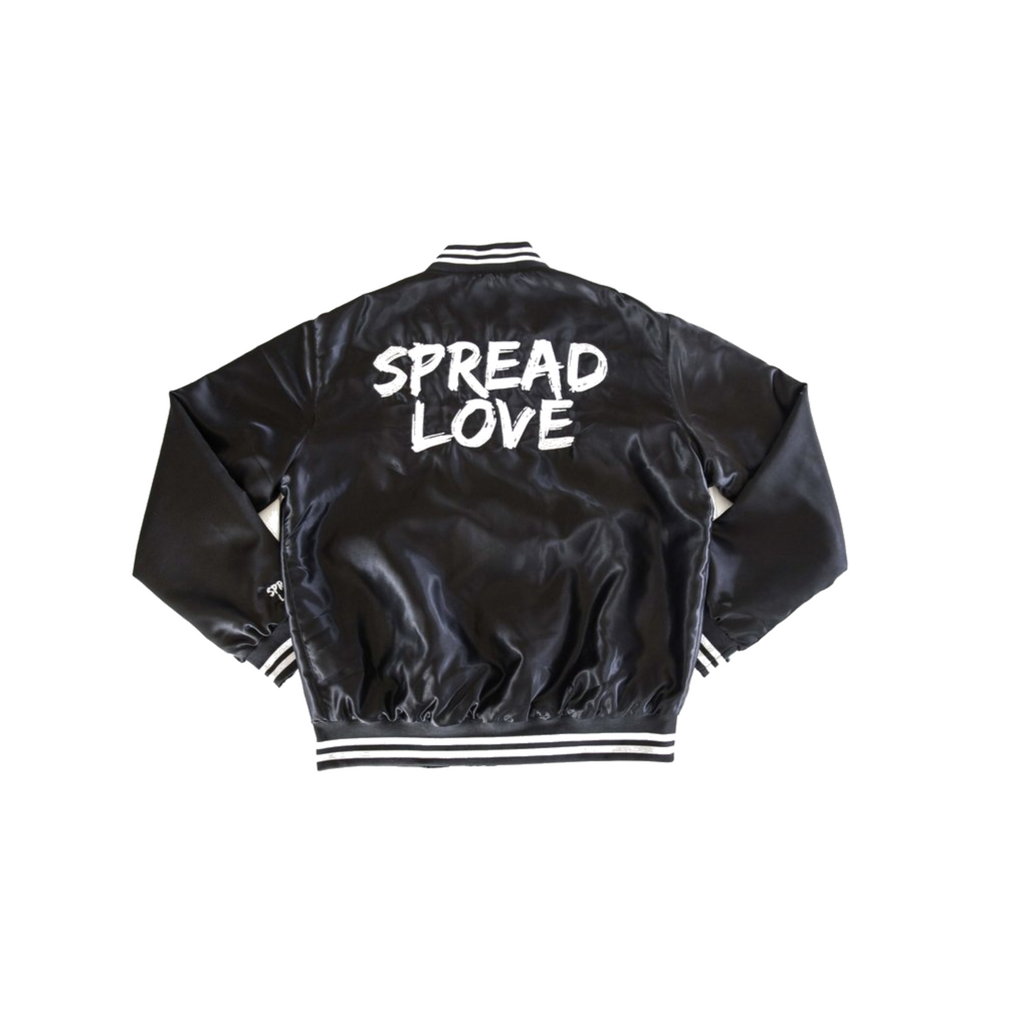Spread Love Satin Bomber (PRE-ORDER)
